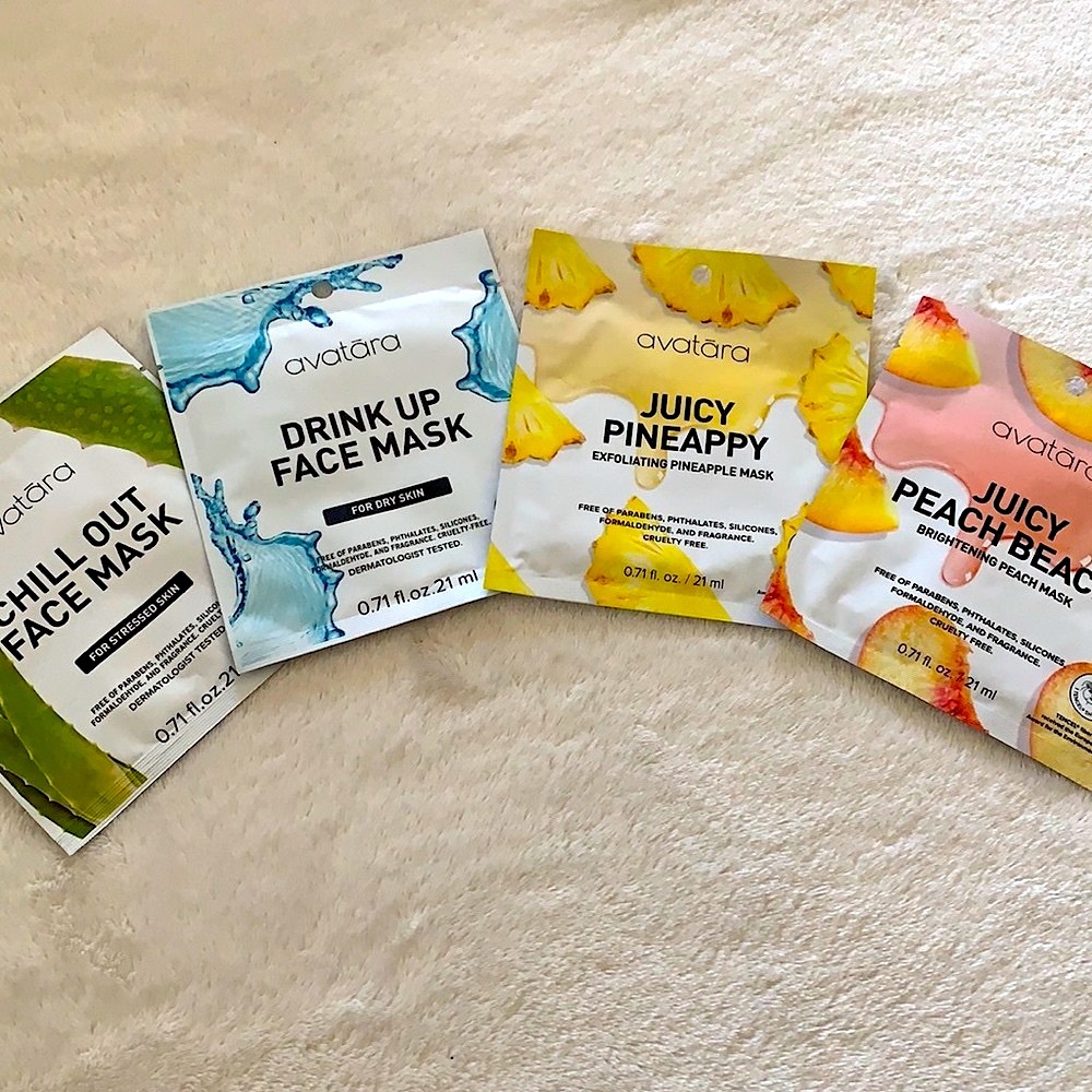 4pc Avatara Face Masks !